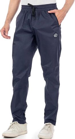 سروال مطر رجالي من ROTTO سروال للمشي لمسافات طويلة مضاد للماء وخفيف الوزن ومختوم وقابل للتعبئة لركوب الدراجات والصيد والتخييم in Kuwait