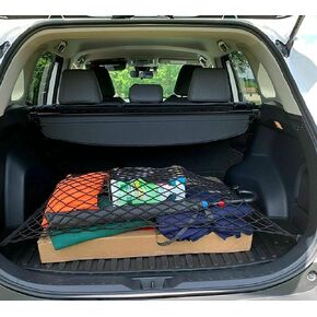 Rear Floor Style Trunk Mesh Cargo Net for Toyota Corolla Cross L LE XLE 2022-2024 - Car Accessories - Premium Trunk Organizers and Storage - Vehicle Carrier Organizer for Toyota Corolla Cross