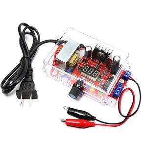 110V LM317 Adjustable Voltage Stabilizing Kit Electronic DIY DC Power Supply Manufacturing Parts Multi Functional Welding Training