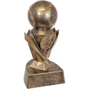 Baseball Astro Trophy - 7, 8.75 or 10.75 Inch Tall | Softball Award - Engraved Plate On Request