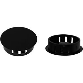 Round Plastic Plug, Plastic End Cap, Pipe Tubing End Cap, SAFYY Plastic Plug Insert End Cap for Metal Tubing, Fence, Glide Insert for Pipe Post, Chairs and Furniture