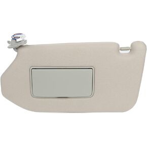 SCITOO Right Passenger Side Sun Visor Assembly fit for 2013-2018 for Nissan Pathfinder 2014-2017 for Infiniti QX60 2013 for Infiniti JX35 with Sunroof (Grey)