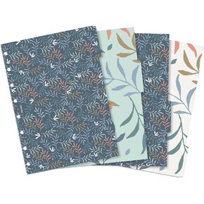 Filofax Refillable Notebook Accessory, Botanical Collection, A5 Size, Notebook Dividers with Tabs, Set of Four (B132812)