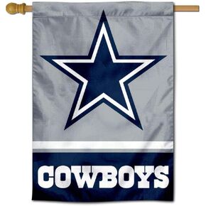 Dallas Double Two Sided House Flag