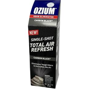 Ozium Air Sanitizer, 2 oz Car Fogger: Single-Shot Smoke Odor Eliminator & Car Air Freshener (That New Car Smell, 2 Packs)