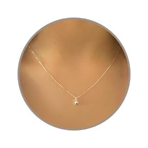 Annika Bella, 925 Sterling Silver, Necklace Stack, Handmade Necklaces, Chain Choker, Star Pendant Necklace, Jewelry for Women (2 Silver Necklaces)