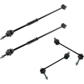 TRQ 4 Piece Rear Steering & Suspension Kit Torque Tie Rod Ends Sway Bar End Links Compatible with 2002-2005 Ford Thunderbird 2000-2006 Lincoln LS