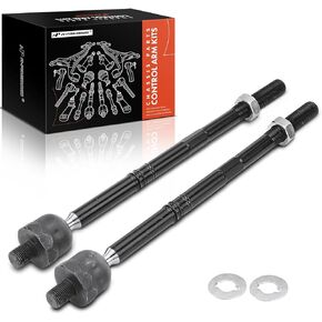 A-Premium 2 x Front Inner Tie Rod Ends Compatible with Volkswagen Jetta, Passat, Golf (R & Alltrack & SportWagen), Tiguan, CC, Eos, GTI, e-Golf, R32, Audi A3 (Quattro & Sportback e-tron), Q3 (Quattro)