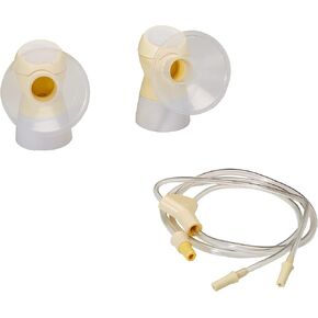 Medela، أجزاء المضخة، مجموعة الضخ المزدوجة Sonata، قطع غيار أصلية مصممة لمضخة الثدي Sonata، مصنوعة بدون مادة BPA in Kuwait