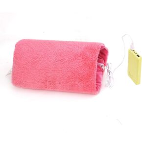 Faux Fur Hand Muff Wrist Hand Warmer Gloves Plush Thicken Hand Muffs Women Insulated Hand Cover Soft Full Finger Mitten