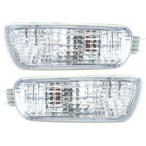 labwork Side Marker Corner Parking Lights Turn Signals Left and Right Lamps Clear Cover Lens Replacement for 2001-2004 Tacoma Truck Pack of 2