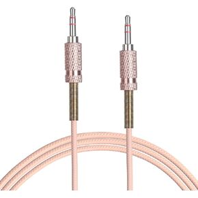 ENUODA Aux Cable for Car 3.5mm Male to Male Auxiliary Audio Stereo Jack Aux Cord for Headphones, 3FT, Green