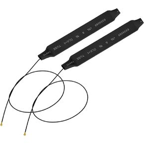 Eightwood MHF4 IPEX Internal WiFi Antenna Dual Band 2.4GHz 5GHz WiFi Antennae with 11.8in Cable for M.2 NGFF Network Card PC Desktop Computer