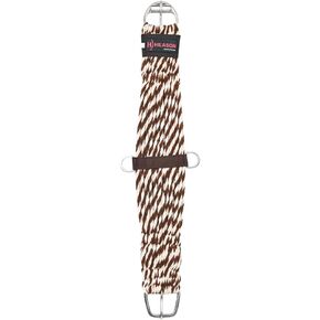 HILASON Horse Western 27 Strand Double Weave Two-Tone Roper Cinch Girth | Cinch | Girth Strap for Horses | Back Cinch for Western Saddle | Western Cinch | Saddle Cinch Strap | Back Cinch