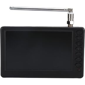 Ejoyous 5 Inch Portable TV, Digital Television Handheld ATSC Mini Pocket TV Rechargeable Battery Powered for Home Kitchen RV Car Camping Travel, Support USB Antenna Interface