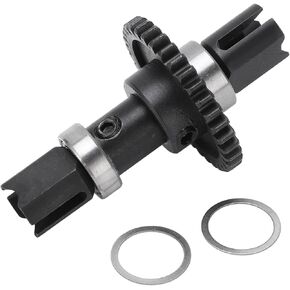 RC Center Reduction Gear Set, 35T Steel RC Center Spool Gear Set Replacement Part for ZD Racing EX‑07 35T 1/7 Model Vehicle, Main Diff Gear RC Accessories