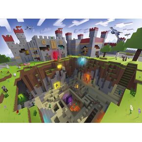 Ravensburger Minecraft: Cutaway 300 Piece XXL Jigsaw Puzzle for Kids - 13334 - Every Piece is Unique, Pieces Fit Together Perfectly