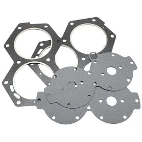 318358 2 Sets of Head and Cover Gaskets for Johnson Evinrude V4 65 80 85 88 90 100 110 112 115 135 140 HP Outboard Motors 0318358 0318335 Sierra 18-2956