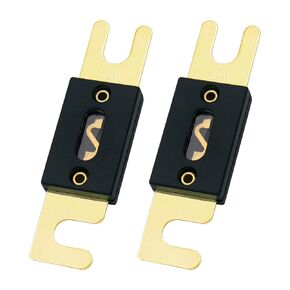 Baomain ANL Fuse ANL-70 70 Amp 70A for Car Vehicles Audio System Sheet Gold Tone 2 Pack