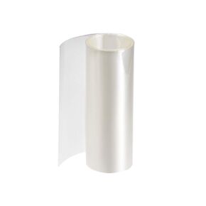 uxcell PVC Heat Shrink Tube 140mm Flat Width Wrap for Dual Layer 18650 1 Meter Clear