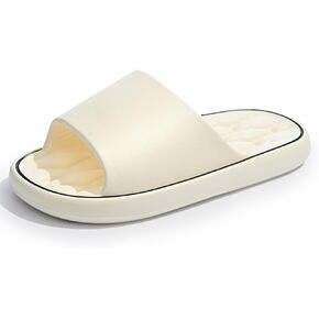 QIGEGE Cloud Slippers for Women and Men Shower Sandals Pillow Slippers House Slides Ultimate Comfort, Lightweight, Non-Slip