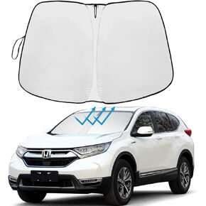 Car Windshield Sun Shade for Honda CR-V 2017-2022 Accessories Sunshade Window Sun Visor for Honda CRV Sun Shade Protector Foldable Blocks UV Rays Keep Your Car Cool