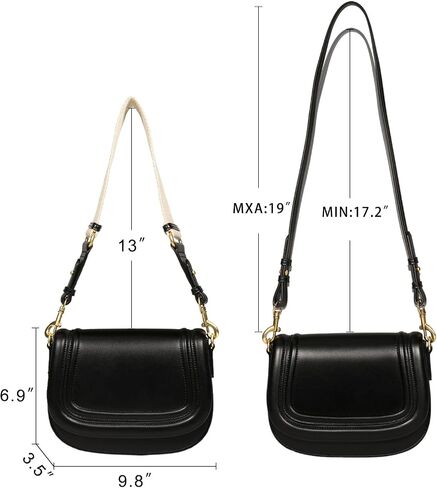 Crossbody Bags For Women-Custom Personalized Initial Embroidered Vegan Leather small Shoulder Bag in Saudi Arabia