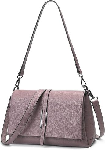 Women Small Genuine Leather Shoulder Bag Soft Crossbody Purse for Lady Handbag in Saudi Arabia