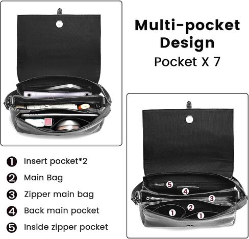 Women Small Genuine Leather Shoulder Bag Soft Crossbody Purse for Lady Handbag in Saudi Arabia