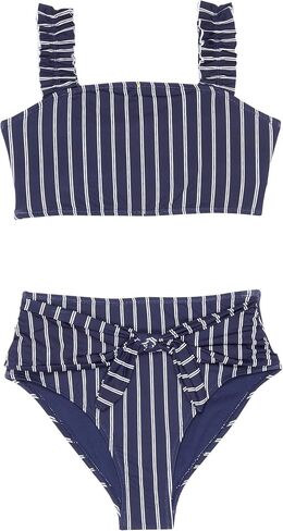 Habitual Stripe Ruching 2Pc Swimsuit in Saudi Arabia