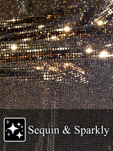 شورت Lars Amadeus Sequins للرجال صيفي بخصر مطاطي وحفلات الديسكو، سروال قصير لامع in Kuwait