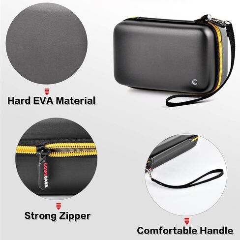 حافظة متوافقة مع Fanttik X8/ لمنفاخ الإطارات Convtoya ضاغط هواء محمول 150 رطل لكل بوصة مربعة، مضخة هواء لإطارات السيارة، حامل تخزين لأنبوب الهواء، المحول والملحقات الأخرى (الصندوق فقط) in Kuwait