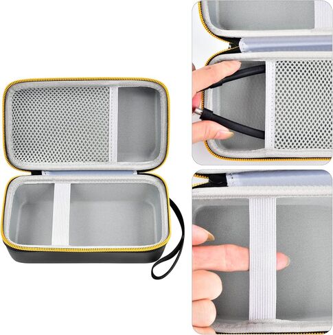 حافظة متوافقة مع Fanttik X8/ لمنفاخ الإطارات Convtoya ضاغط هواء محمول 150 رطل لكل بوصة مربعة، مضخة هواء لإطارات السيارة، حامل تخزين لأنبوب الهواء، المحول والملحقات الأخرى (الصندوق فقط) in Kuwait