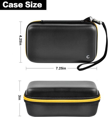 حافظة متوافقة مع Fanttik X8/ لمنفاخ الإطارات Convtoya ضاغط هواء محمول 150 رطل لكل بوصة مربعة، مضخة هواء لإطارات السيارة، حامل تخزين لأنبوب الهواء، المحول والملحقات الأخرى (الصندوق فقط) in Kuwait