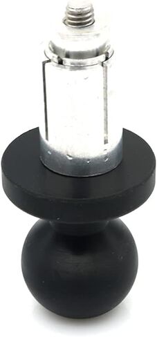 Motorcycle Fixed Bracket Adapter Ball Head 1" Base Triple Tree Stem Yoke Center Hexagon Hole hex Fork Mount Scope 13mm-19mm Expansion Central Bolt (Center Hole Ball) in Kuwait