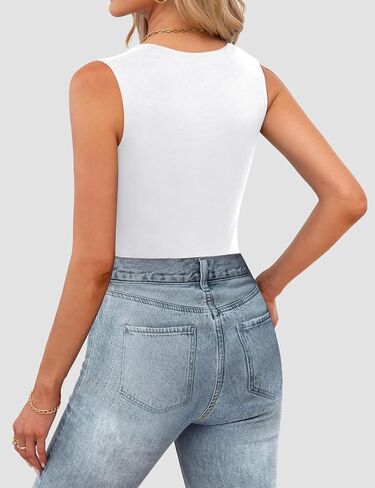 Womens V Neck Tank Tops Dressy Summer Sleeveless Tops Sexy Casual Going Out T Shirts Trendy Tops Blouses in Saudi Arabia