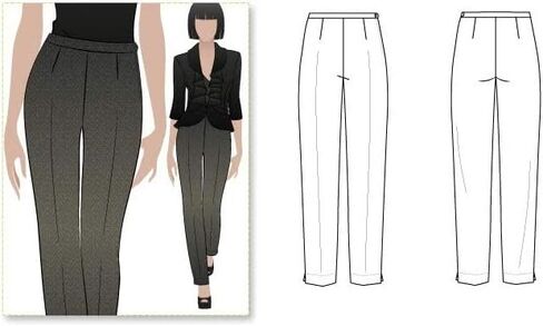 Style Arc Sewing Pattern - Willow Pant (Sizes 04-16) in Saudi Arabia
