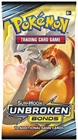 Pokémon 80547 Pokemon-Sun & Moon 10: Unbroken Bonds-Booster Packet in Saudi Arabia