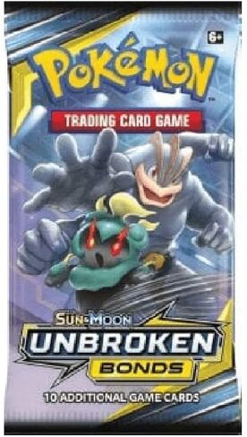 Pokémon 80547 Pokemon-Sun & Moon 10: Unbroken Bonds-Booster Packet in Saudi Arabia