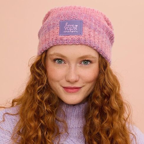 Love Your Melon Northern Lights Unisex Beanie, Winter Hats for Men & Women, Lined Knit Warm Thick Skully in Saudi Arabia