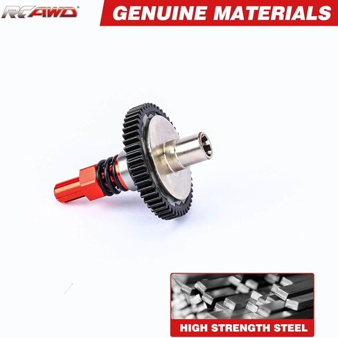 مجموعة شبشب RCAWD Vendetta 50T Spur Gear 0.8 Mod لـ Arrma 1/8 مخالفة 4X4 Vendetta 4WD 3s BLX ترقيات الأجزاء in Saudi Arabia