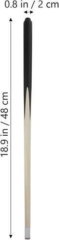 Zerodeko Mini Tools Wooden Pool Cue Stick, Kids Billiard House Cue Stick Kid Billiard Pool Cue Wood Billiard Cue Stick Mini Cue Stick Short Pool Cue Stick, 19 Inch Mini Accessories in Saudi Arabia