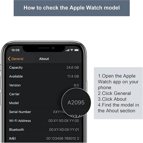 LCD Display Compatible with Apple Watch Series 6 40mm Model A2291 A2293 A2375 (GPS+Cellular/GPS) Touch Screen with Tools in Saudi Arabia