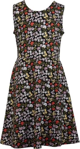 Beautees Girls' Sueded Jacket and Sleeveless Dress Set in Kuwait