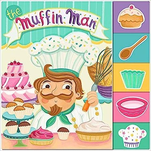 حزمة الكتب الكلاسيكية لقوافي الحضانة: The Muffin Man، الرأس والكتفين للركبتين وأصابع القدم، The ABC's، Old Macdonald، Itsy Bitsy Spider، Mary Had a Little Lamb - 6 كتب جذابة للمتعلمين الأوائل! in Saudi Arabia