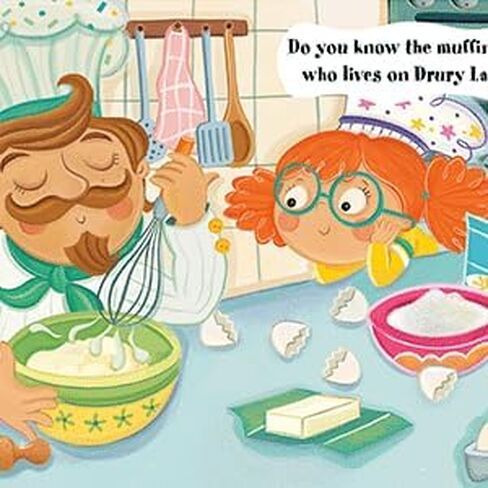 حزمة الكتب الكلاسيكية لقوافي الحضانة: The Muffin Man، الرأس والكتفين للركبتين وأصابع القدم، The ABC's، Old Macdonald، Itsy Bitsy Spider، Mary Had a Little Lamb - 6 كتب جذابة للمتعلمين الأوائل! in Saudi Arabia