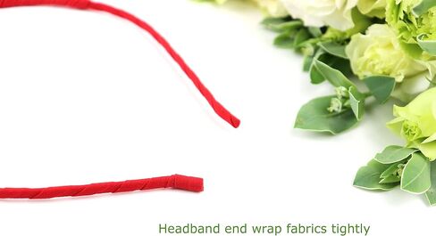 عصابة رأس شيفون على شكل قرون الشيطان باللون الأحمر in Kuwait