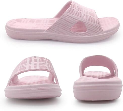 Luffymomo Bathroom Shower Sandals Womens Anti-Slip Eva Bath House Slippers in Saudi Arabia