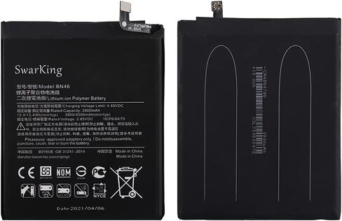 بطارية بديلة متوافقة مع BN46 Redmi Note 8 M1908C3JH M1908C3JG M1908C3JI & Note 8T M1908C3XG & Redmi 7 M1810F6LG M1810F6LH M1810F6LI مع مجموعة أدوات in Saudi Arabia