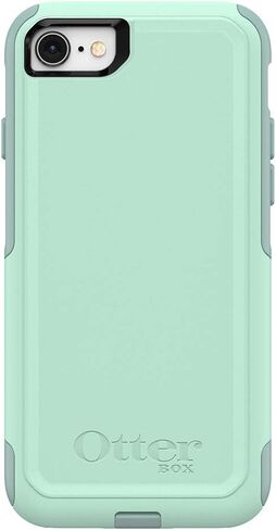 OtterBox iPhone SE الجيل الثالث والثاني، iPhone 8 & iPhone 7 (غير متوافق مع الطرز ذات الحجم الكبير) حافظة سلسلة Commuter - طريقة OCEAN WAY (AQUA SAIL/AQUIFER)، نحيفة وقوية، وصديقة للجيب، مع حماية للمنافذ in Saudi Arabia